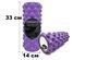 Масажний ролик EasyFit Grid Roller Extreme 33 см Фіолетовий EF-2023-V фото 1