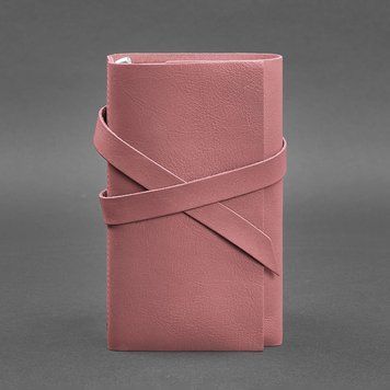 Жіночий шкіряний блокнот (Софт-бук) 1.0 Рожевий BN-SB-1-st-pink-peach фото