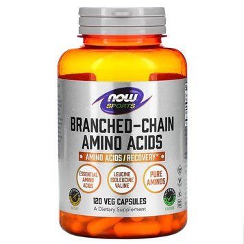 NOW Sports BCAA 120 капсул NOW-00053 фото