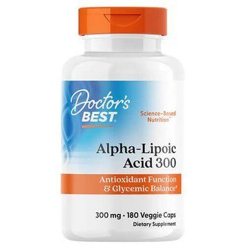 Doctor's Best Alpha-Lipoic Acid 300 mg 180 капсул DRB-00277 фото
