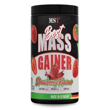MST Best Mass Gainer 1000 грам, Полуниця MST Nutrition купити в Україні