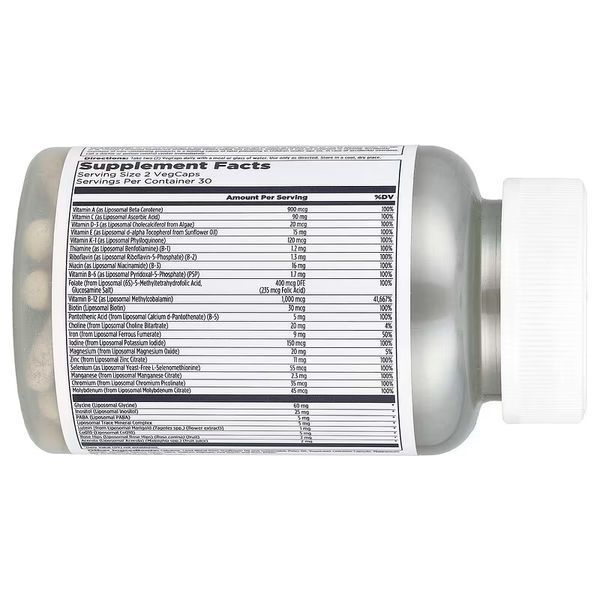 KAL Liposomal Multivitamin 60 капсул фото