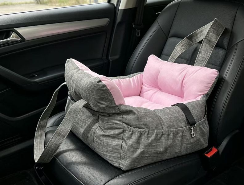 Сумка-автокрісло Для собаки 3в1 MellowMutt Переноска в Авто 45&times;40&times;32 см до 10 кг з Двома Ручками та Карабіном для Кріплення за Повідець MellowMutt фото