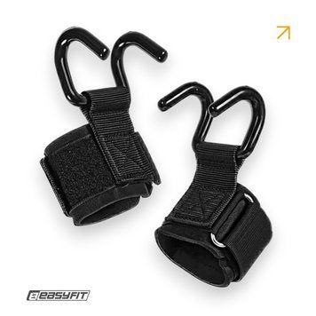 Гаки для турніка та тяги EasyFit PowerHooks (пара) EF-0668 фото