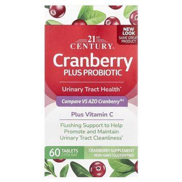 21st Century Cranberry Plus Probiotic 60 таблеток CEN-27848 фото