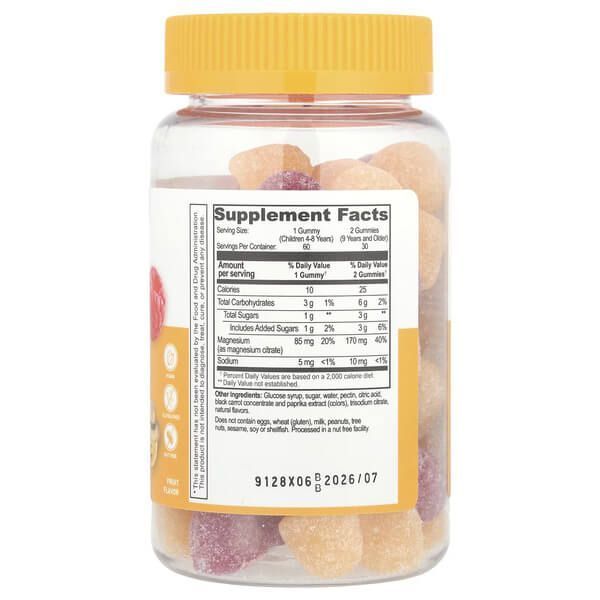 Lifeable Kids Magnesium Citrate 60 жувальних цукерок LFB-73107 фото
