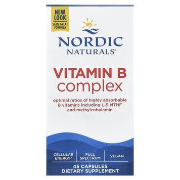 Nordic Naturals Vitamin B Complex 45 капсул NOR-01531 фото
