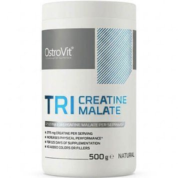 OstroVit Tri-Creatine Malate 500 грам Без смаку Ostrovit купити в Україні