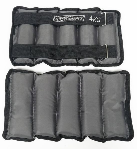 Обтяжувачі для ніг та рук з металом EasyFit Metal 4 кг (пара) EF-AWTМ-400 фото