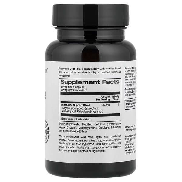 California Gold Nutrition Menopause Support 30 капсул CGN-02061 фото