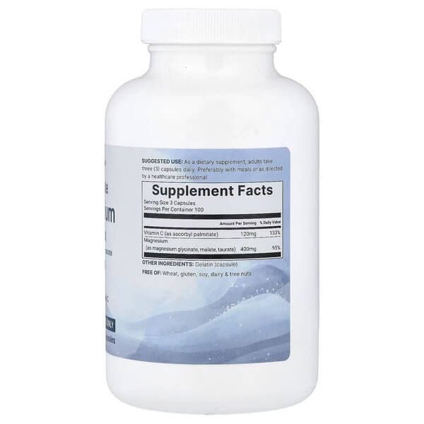 Micro Ingredients Triple Magnesium Complex 300 капсул MII-02334 фото