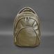 Шкіряний рюкзак оливковий краст BN-BAG-48-olive фото 7