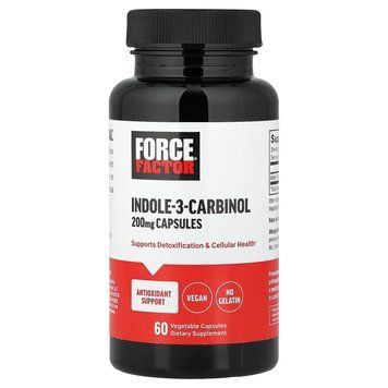 Force Factor Indole-3-Carbinol 200 mg 60 капсул - Force Factor