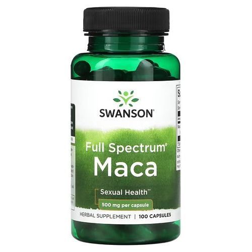 Swanson Maca Full Spectrum 500 mg 100 капсул - Swanson