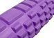 Масажний ролер EasyFit Grid Roller 60 см v.3.1 фіолетовий фото 2