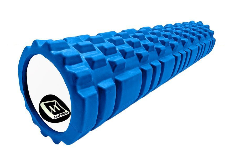 Масажний ролер EasyFit Grid Roller 60 см v.3.1 синій EasyFit купити в Україні
