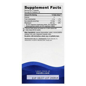 Nordic Naturals Magnesium Complex 90 капсул Nordic Naturals купити в Україні