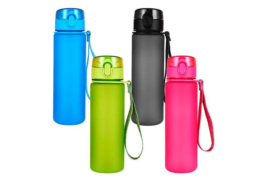 Пляшка для води EasyFit AquaFlow 800 мл (рожева) EF-7004-P фото