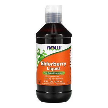 NOW Elderberry Liquid 237 ml NOW-04852 фото