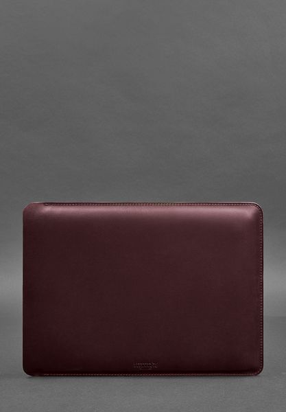 Шкіряний чохол для MacBook 13 дюйм Бордовий Crazy Horse BN-GC-7-vin-kr фото