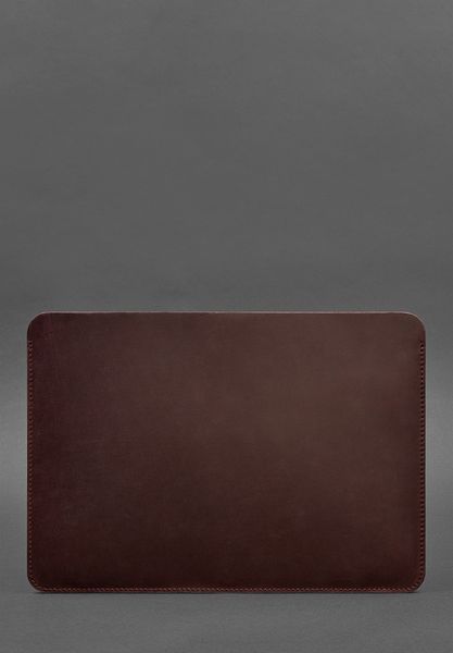 Шкіряний чохол для MacBook 13 дюйм Бордовий Crazy Horse BN-GC-7-vin-kr фото