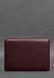Шкіряний чохол для MacBook 13 дюйм Бордовий Crazy Horse BN-GC-7-vin-kr фото 3