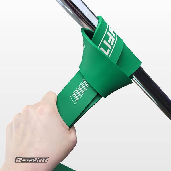 Гумова петля EasyFit 19-65 кг Зелена фото