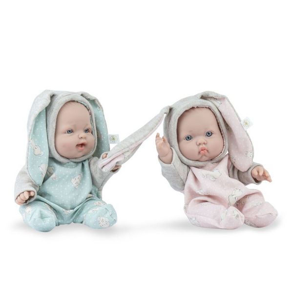 Іспанська Вінілова Лялька Ванільний Пупс Marina & Pau Хлопчик Betty Baby Bunny 28 см у Сумці 335 фото