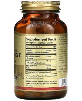 Solgar Ester-C Plus Vitamin C 500 mg 50 капсул Solgar купити в Україні