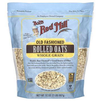 Bob's Red Mill Органічні вівсяні пластівці цільнозернові 907 грам  купити в Україні