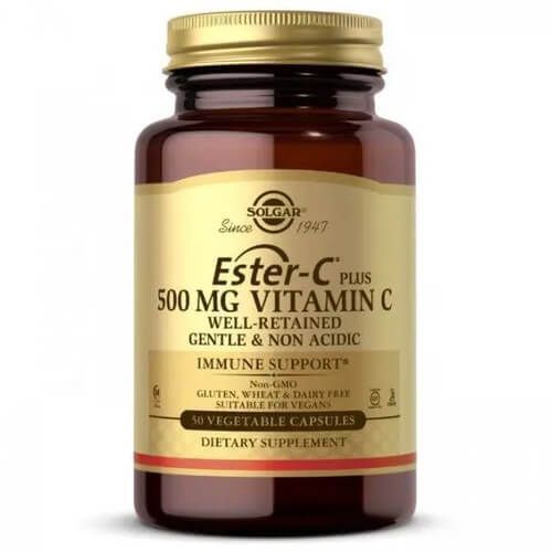 Solgar Ester-C Plus Vitamin C 500 mg 50 капсул Solgar купити в Україні
