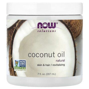 NOW Coconut Oil Natural 207 мл NOW-07683 фото