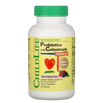 ChildLife Probiotics with Colostrum 92 жувальних таблеток ChildLife Essentials&nbsp; купити в Україні