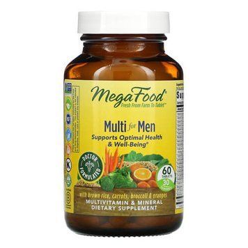MegaFood Multi for Men 60 таблеток MegaFood купити в Україні