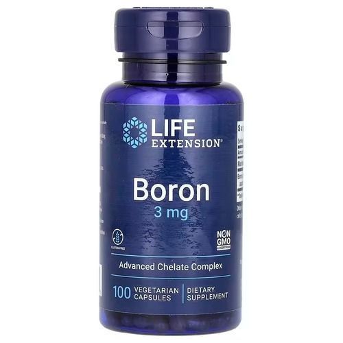 Life Extension Boron 3 mg 100 капсул Life Extension купити в Україні