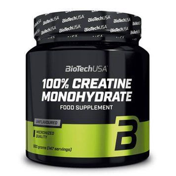 Biotech USA 100% Creatine Monohydrate 500 грам Biotech USA купити в Україні