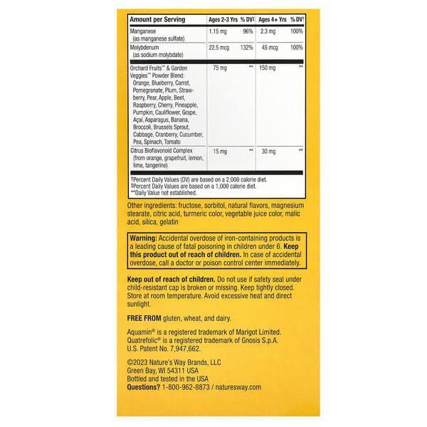 Nature's Way Alive Kid's Chewable Multivitamin 120 жувальних таблеток NWY-15786 фото