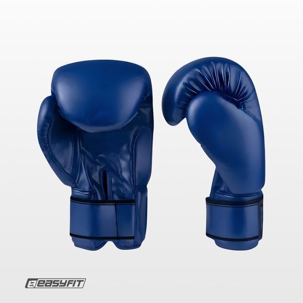 Боксерські рукавички Everlast 8 унцій (8 oz) сині EF-0370-8-BL фото