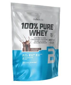 Biotech USA 100% Pure Whey 900 грам, Малиновий чізкейк фото