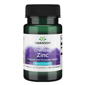 Swanson Zinc Chelate 30 mg 90 капс Swanson купити в Україні