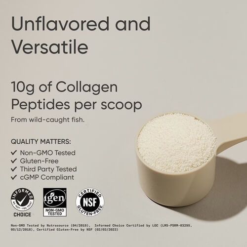 Sports Research Marine Collagen Peptides 340 грам, Без смаку SRE-01081 фото