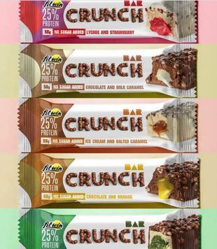 FitWin CRUNCH BAR 50 грам, Шоколад-Апельсин FitWin купити в Україні