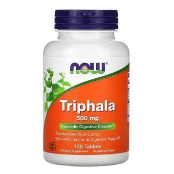 NOW Triphala 500 mg 120 таблеток NOW-04764 фото