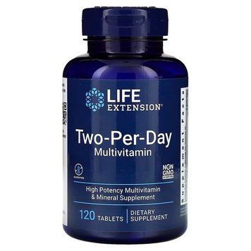 Life Extension Two-Per-Day Multivitamin 120 таблеток LEX-23151 фото