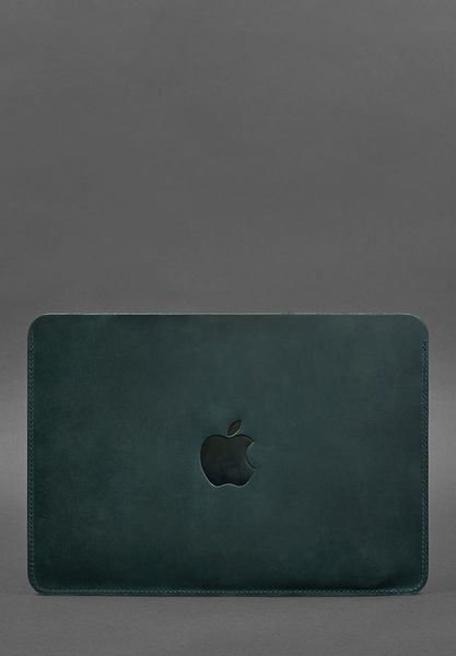 Шкіряний чохол для MacBook 13 дюйм Зелений Crazy Horse BN-GC-7-iz фото