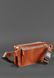 Шкіряна поясна сумка Dropbag Maxi світло-коричнева BN-BAG-20-k фото 4