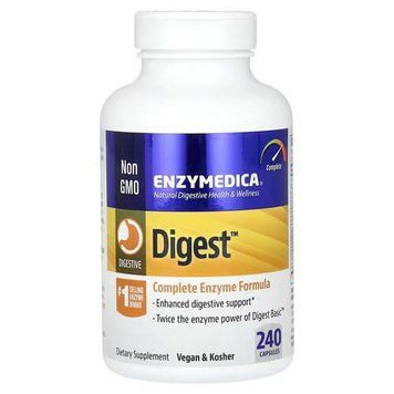 Enzymedica Digest Complete Enzyme Formula 240 капсул - Enzymedica