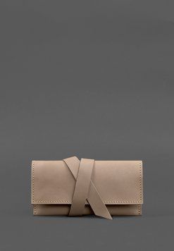 Шкіряний кисет для тютюну 1.0 світло-бежевий Crazy Horse BN-KT-1-beige-kr фото