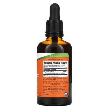 NOW Pau D'Arco Extract 59 мл NOW FOODS купити в Україні