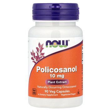NOW Policosanol 10 mg 90 капсул - NOW FOODS